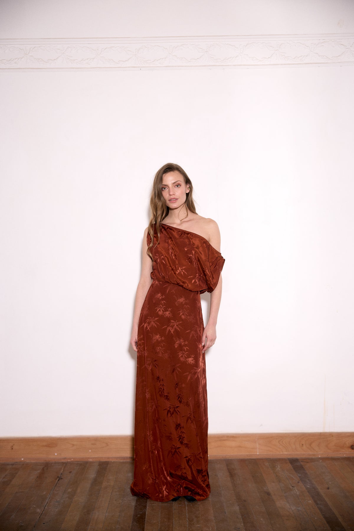 VESTIDO ELENA COBRE