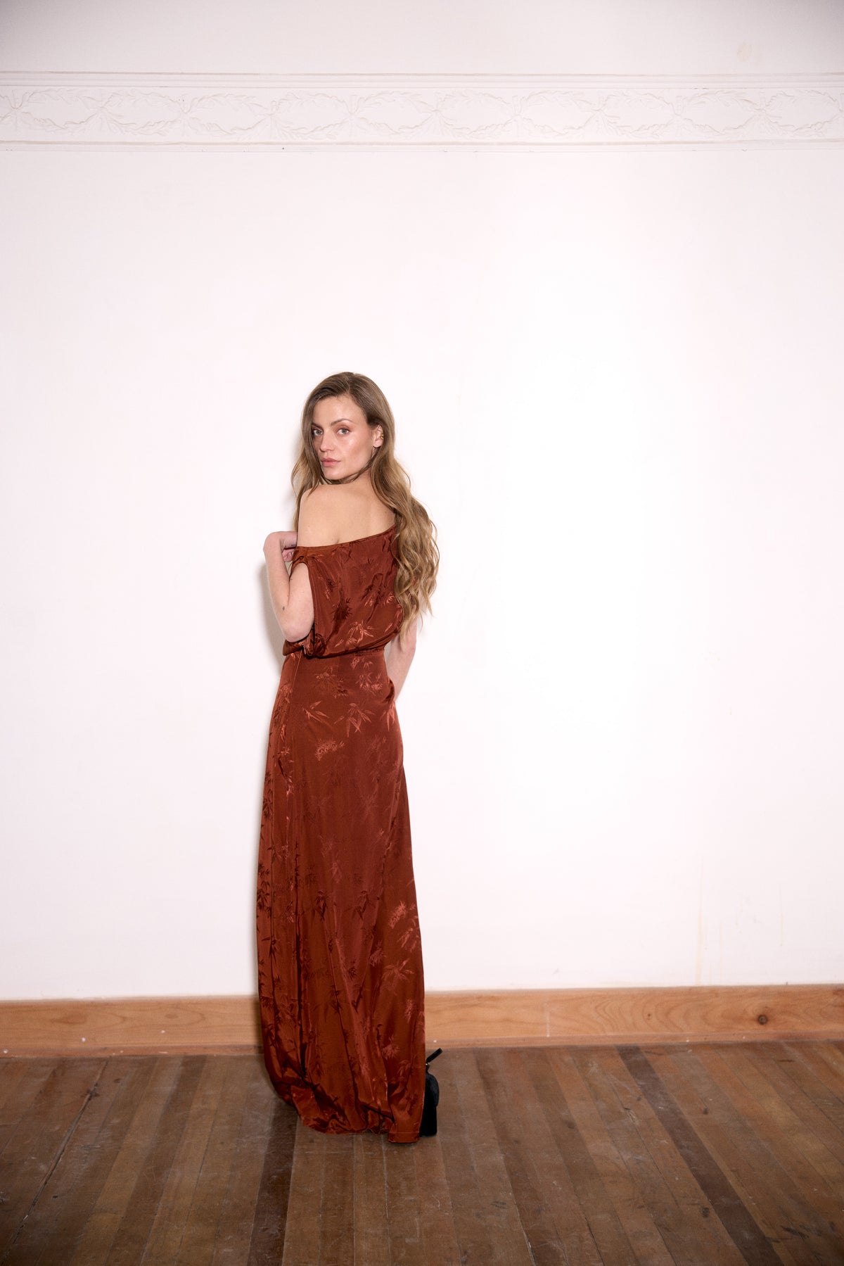 VESTIDO ELENA COBRE