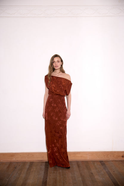VESTIDO ELENA COBRE