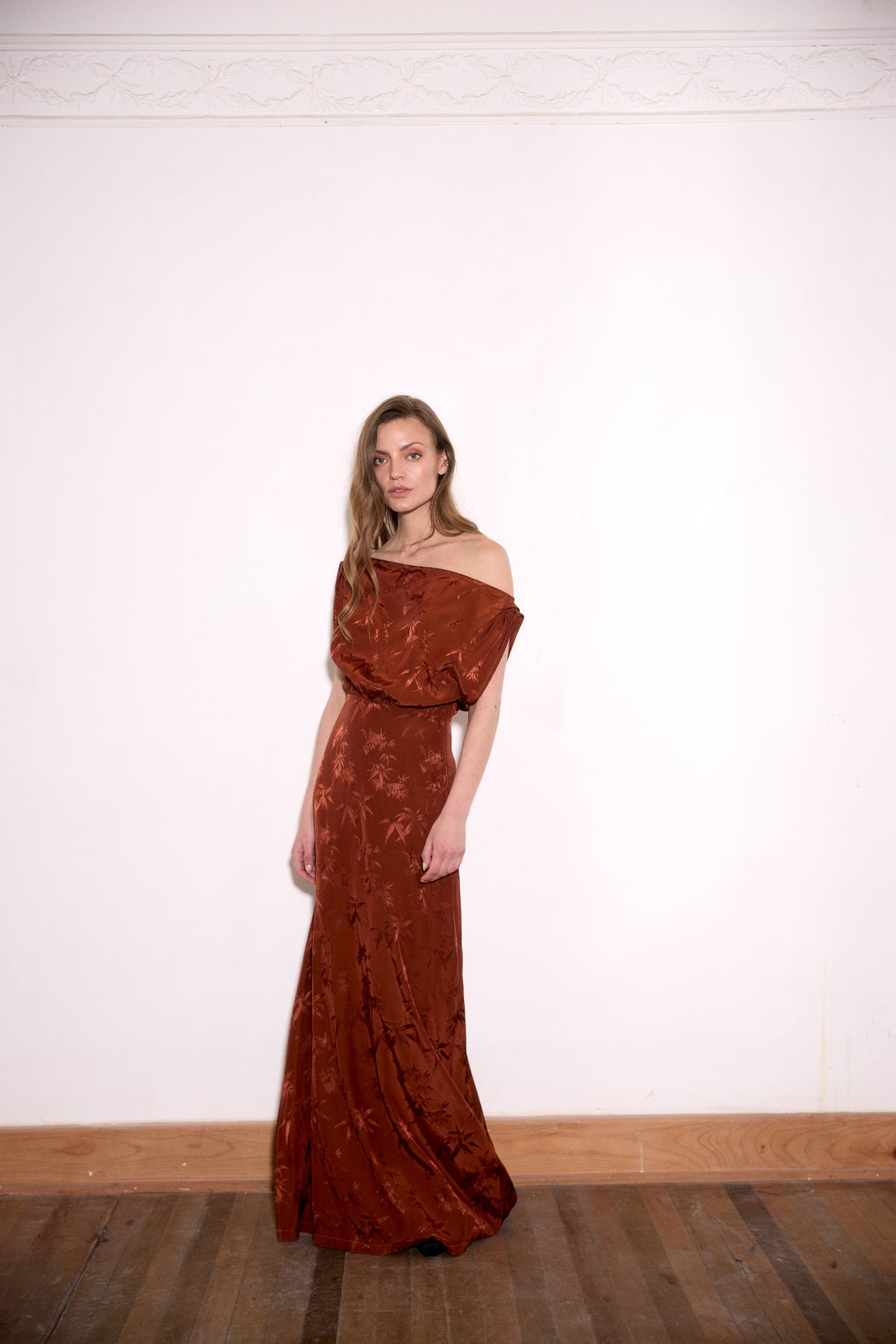 VESTIDO ELENA COBRE