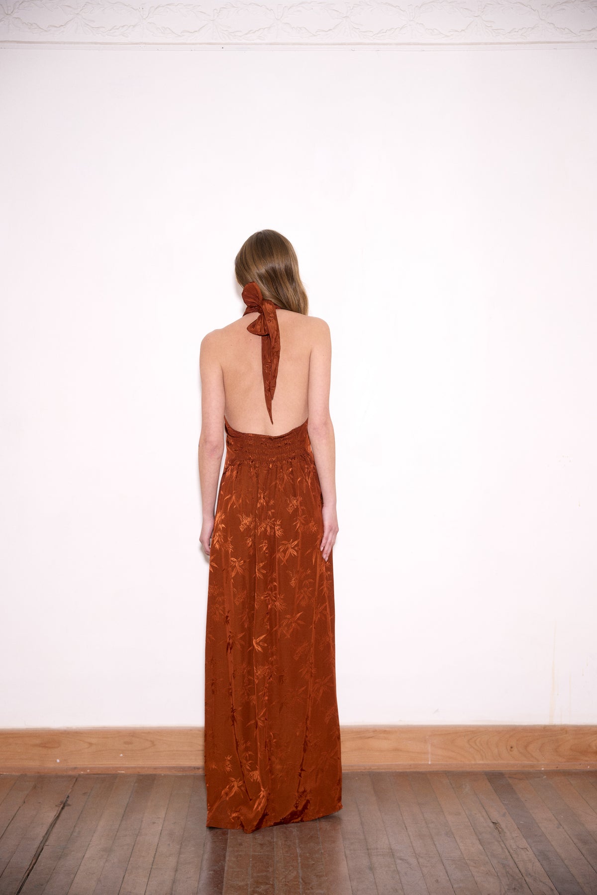 VESTIDO ELVIRA COBRE