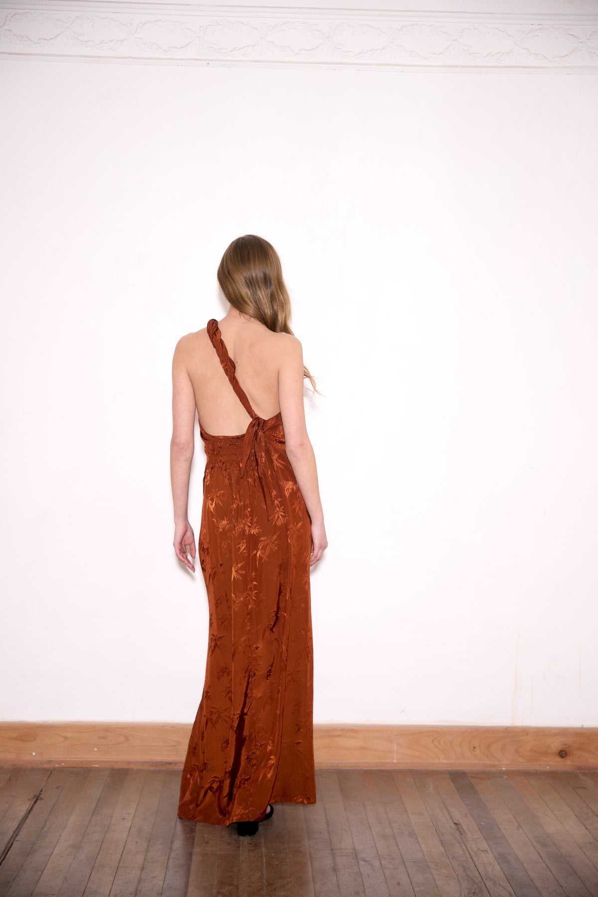 VESTIDO ELVIRA COBRE