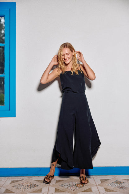 BLUSA LUCRECIA LINO NEGRO