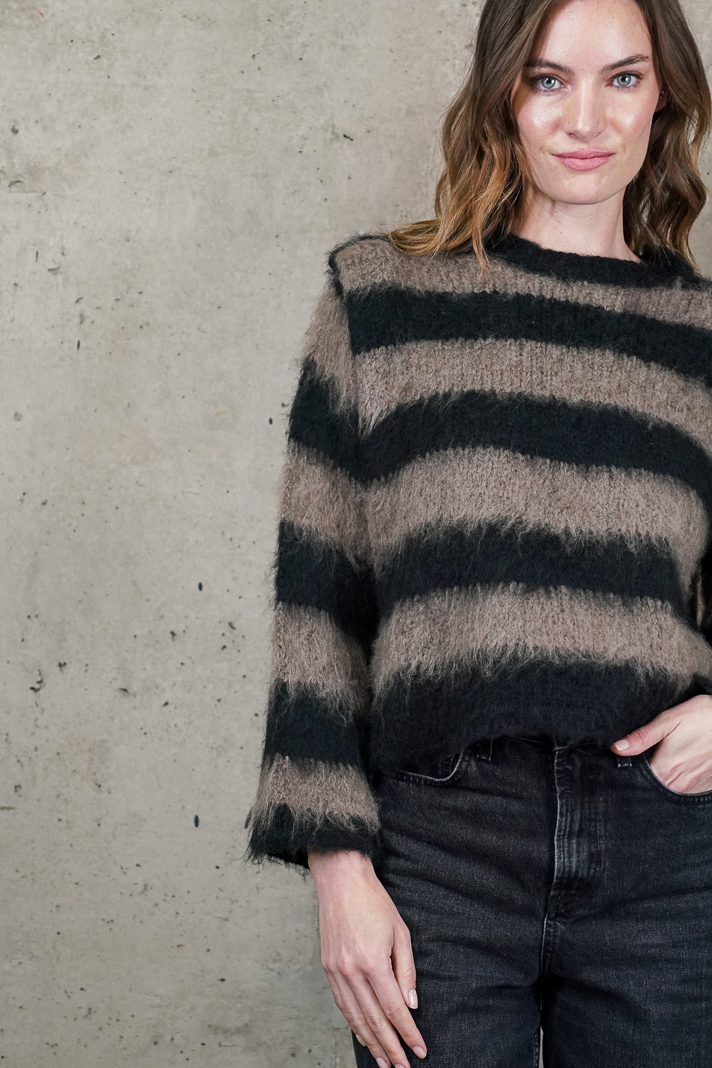 SWEATER RAFAELA CAFÉ MADE IN ITALY