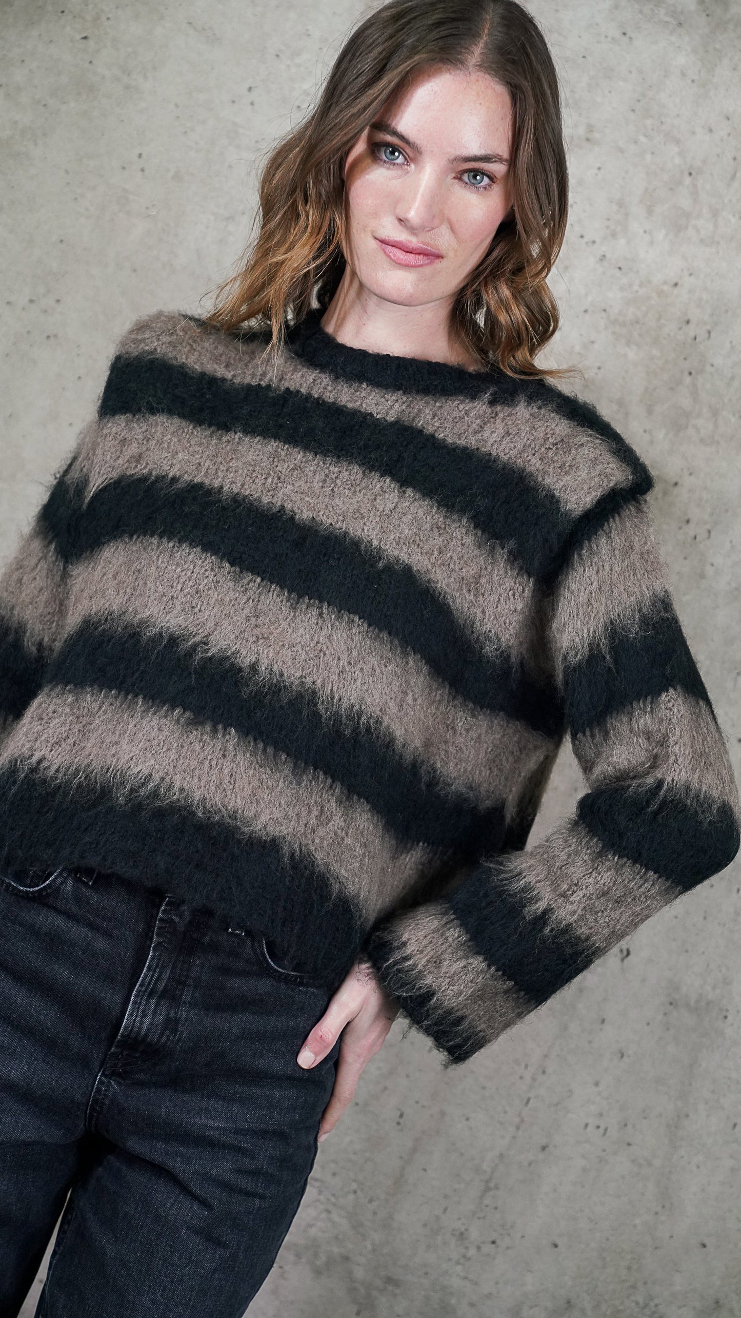 SWEATER RAFAELA CAFÉ MADE IN ITALY