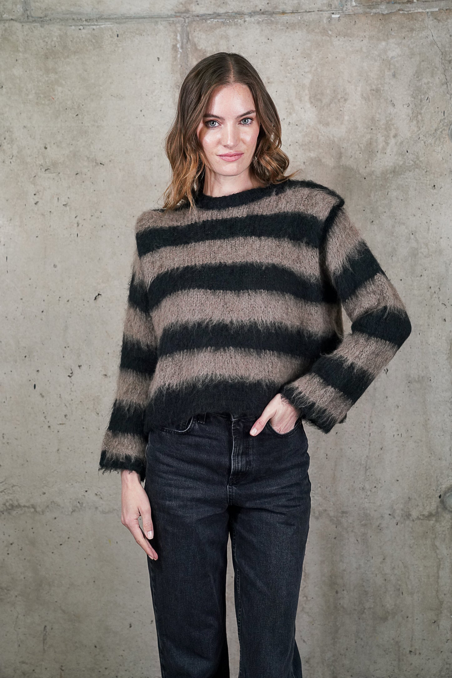 SWEATER RAFAELA CAFÉ MADE IN ITALY