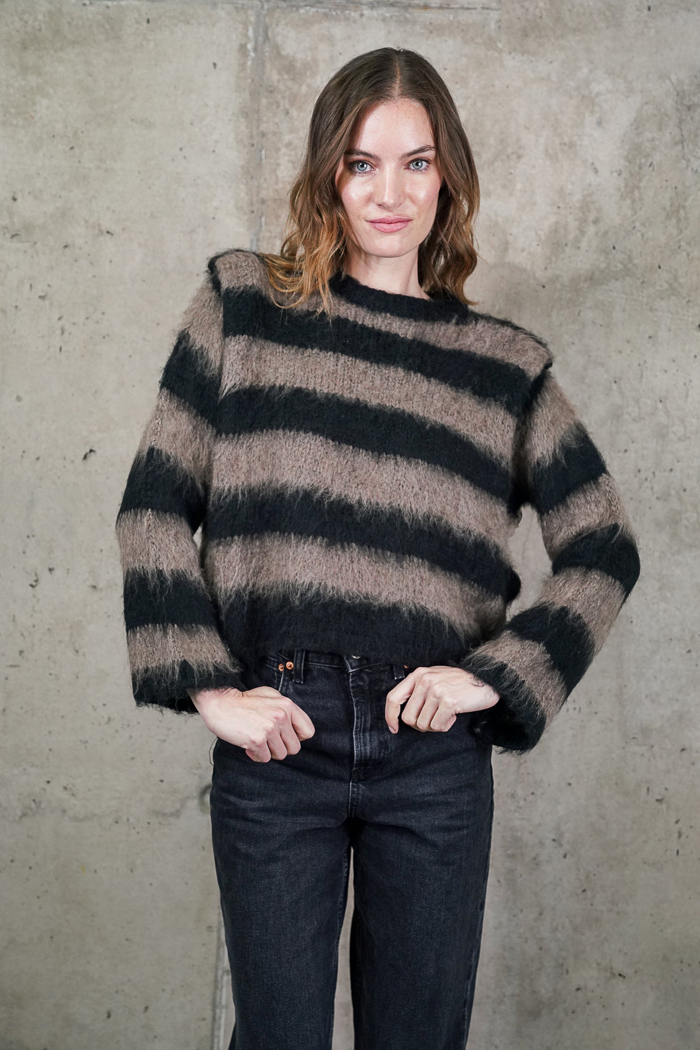 SWEATER RAFAELA CAFÉ MADE IN ITALY