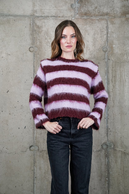 SWEATER RAFAELA LILA MADE IN ITALY