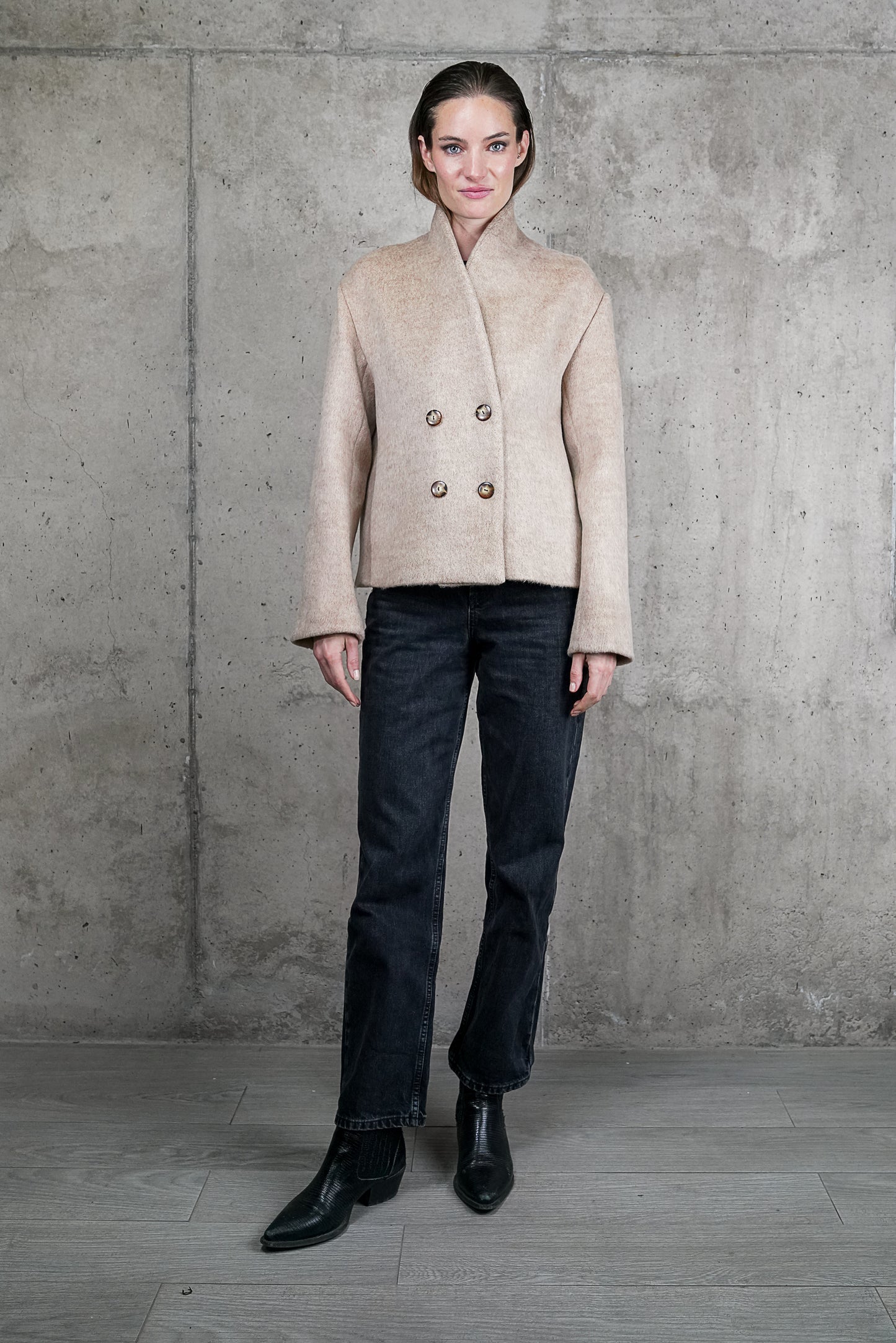 CHAQUETA BIANCA BEIGE 100% LANA PREVENTA: ENTREGA VIERNES 19 DE JUNIO