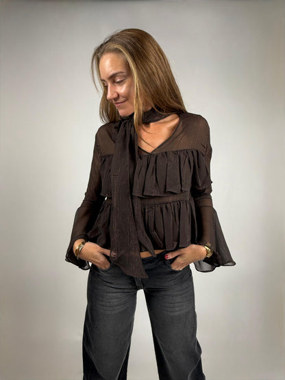 Blusa Rosa Chocolate