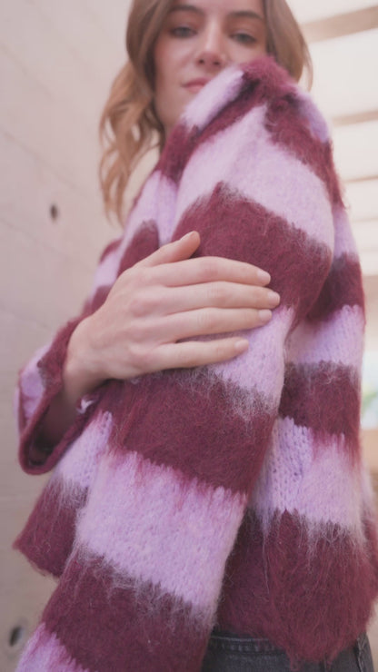 SWEATER RAFAELA LILA MADE IN ITALY