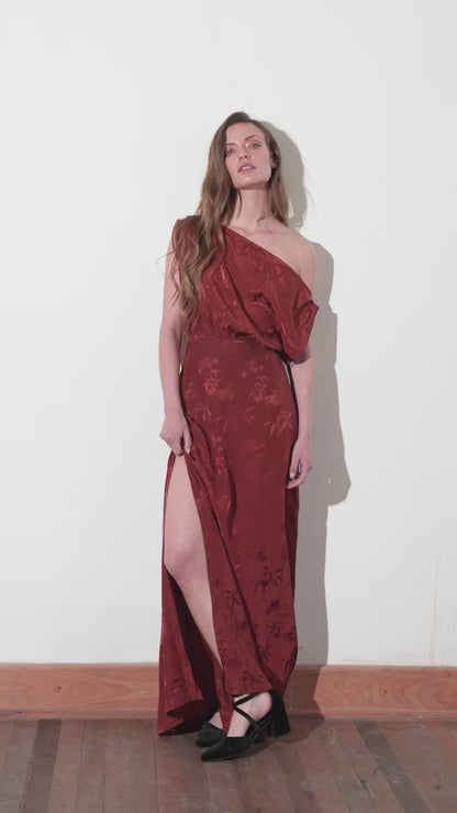 VESTIDO ELENA COBRE